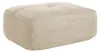 Puf tapizado en color beige, modular, ideal para salones. Vista previa de la imagen del producto 9