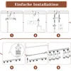 ZMH LED lampa sufitowa 5 płomieni biała lampa sufitowa GU10 Podgląd zdjęcia produktu 6