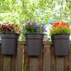 Blumenkasten mit Halterung Flowerclip für Geländer 3er Set Produktbild-Vorschau 2