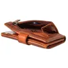 MATADOR Leder Slim Wallet MANCHESTER Trifold Vintage Braun Produktbild-Vorschau 3