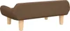 Kindersofa Braun 70x40x24 cm Stoff Produktbild-Vorschau 5
