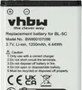 vhbw Akku kompatibel mit AVM Fritz!Fon X6, Fritz!Fon C6 Produktbild-Vorschau 5