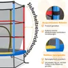 COSTWAY Ø165cm Gartentrampolin mit Sicherheitsnetz, Produktbild-Vorschau 3