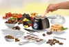 Die Unold Chocolatier Weihnachtsedition zeigt einen zentralen Schmelztiegel, verschiedene Schokolade Produktbild-Vorschau