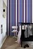 ESTAhome Carta da parati a righe viola e blu - 116536 - 53 Anteprima dell’immagine prodotto 2