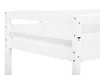 BELIANI Hochbett Weiß Kiefernholz 2 Lattenroste 90 x 200 cm Produktbild-Vorschau 7