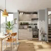 Küche 180 cm - mit beiger Arbeitsplatte - Sonoma Eiche - Produktbild-Vorschau 3