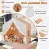 Kinderzelt mit Matte und Girlande, Kinder Spielhaus Indoor Produktbild-Vorschau 3
