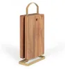 4 taglieri MES152 - Legno di acacia  - 22 x 14 cm - Anteprima dell’immagine prodotto 1