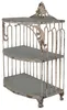 Clayre & Eef Wandregal 38x23x55 cm Grün Metall Produktbild-Vorschau 2