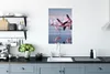 MuchoWow® Poster Flamingo - Vogel - Wasser - Rosa 40x60 cm Produktbild-Vorschau 3