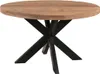 Esstisch Sturdy Ø140cm aus Mangoholz - Braun Produktbild-Vorschau 1