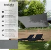 tectake® Sonnensegel Sunny HDPE mit 185 g/m² und 87 % Produktbild-Vorschau 2