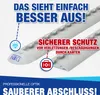 Endkappe Airlineschiene halbrund runde Form 10 Stück Set Produktbild-Vorschau 3