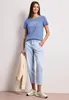 Street One T-Shirt 'Basic T-Shirt mit Rundhals und Print', Produktbild-Vorschau 3