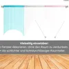 wometo Fadenvorhang Türvorhang Fäden 90x245 weiß - Produktbild-Vorschau 6