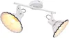 Globo Lighting reflektor bíle lakovaný kov, černý, bílá Náhled obrázku produktu 1