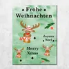 Frohe Weihnachten Rentier Kühlschrankmagnete im 8 er Set Produktbild-Vorschau 4