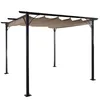 Pergola MCW-C42, Garten Pavillon, stabiles 6cm-Gestell + Produktbild-Vorschau 9