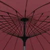 VidaXL Parasol avec mât en aluminium 270 cm bordeaux Voir les images du produit 5