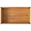 vidaXL Pflanzkübel mit Ablage 80x45x80 cm Massivholz Akazie Produktbild-Vorschau 6