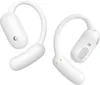 A pair of white wireless earbuds with ear hooks, shown against a white background. Produktbild-Vorschau