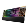 A be quiet! mechanical keyboard with RGB lighting and a wrist rest, presented on a white background. Produktbild-Vorschau