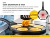 endusor pánev na palačinky se smajlíkovým motivem pro indukci s nepřilnavým povrchem na přípravu pal Náhled obrázku produktu