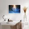Poster - Poster ohne Rahmen - Astronaut Licht Kosmos - Produktbild-Vorschau 5
