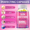 Blanchiment de la peau au glutathion 5 000 mcg (120 Voir les images du produit 4