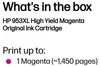HP 953XL High Yield Magenta Original Ink Cartridge Anteprima dell’immagine prodotto 9