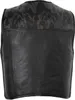 Herren Biker Black Camo Lederkutte Lederweste Motorrad Produktbild-Vorschau 2