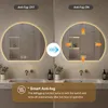 Specchio da bagno LED Zimilo con illuminazione, specchio Anteprima dell’immagine prodotto 2