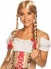 Parrucca bionda a capelli lunghi con trecce "Heidi Anteprima dell’immagine prodotto 5