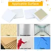 4 PCS Duschvorhang Clips Plastik Selbstklebend Duschvorhang Produktbild-Vorschau 4