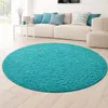 Shaggy Teppich in Türkis für Wohnzimmer und Schlafzimmer – Produktbild-Vorschau 2