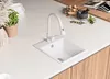 PRIMAGRAN Spülbecken Weiß 38x44cm, Granitspüle 1 Becken + Produktbild-Vorschau 7