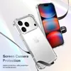 Transparent Hülle für iPhone 17 Pro, Hybrid Klar Rückseite Produktbild-Vorschau 6
