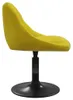 vidaXL Chaise de salle à manger 4 pcs. Pivotant jaune Voir les images du produit 4