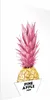 Posterpapier Poster - Golden Pineapple 29.7x42 cm Blumen Produktbild-Vorschau 1