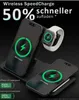 Ladestation für Apple iPhone Watch 3in1 induktive wireless Produktbild-Vorschau 2
