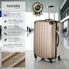 Set de 3 Valises Trolley Rigides - ABS - champagne Voir les images du produit 2