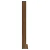 vidaXL Półka na płyty CD brązowy dąb 102x23x177,5 cm Podgląd zdjęcia produktu 4