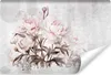 Muralo Vlies Fototapete BLUMEN Pfingstrosen Beton Produktbild-Vorschau 1