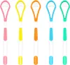 lot de 5 gratte-langue, double face sans BPA Pour adultes, Voir les images du produit 1