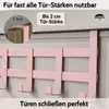 DEKAZIA® Türgarderobe zum Einhängen Rosa | Türgarderobe Produktbild-Vorschau 3