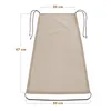 A beige sunshade for a stroller with dimensions indicated. Produktbild-Vorschau