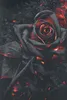 Spiral - Burnt Rose - Gathered Shoulder Slant Vest Black XL Produktbild-Vorschau 4