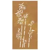 vidaXL Décoration murale de jardin 105x55 cm acier corten Voir les images du produit 3