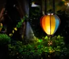 LED Solar Laterne Heißluftballon Windlicht Metallgestell Produktbild-Vorschau 3